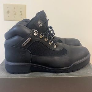 Timberland Field Boot, Mid Boot Black Nubuck